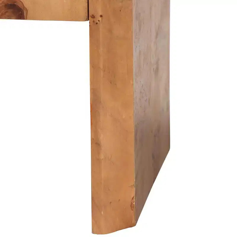 Bali & Pari Comodino in Legno Nebu Mappa Burl
