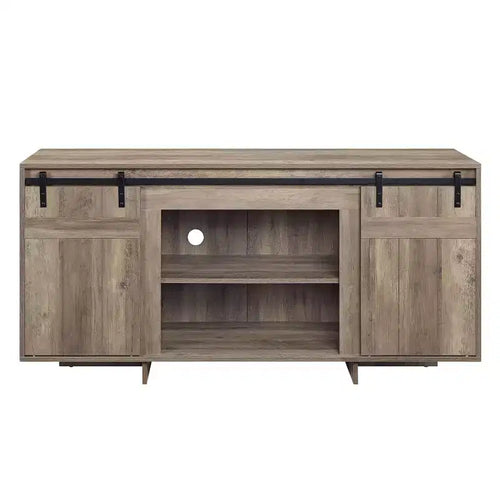 Acme Furniture 60" Bellarosa TV Stand for TVs up to 60" Gray Washed Finish