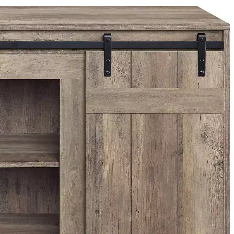 Acme Furniture Mobile TV Bellarosa da 60" per TV fino a 60" con Finitura Grigio Lavato