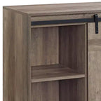 Acme Furniture Mobile TV Bellarosa da 60" per TV fino a 60" con Finitura Grigio Lavato