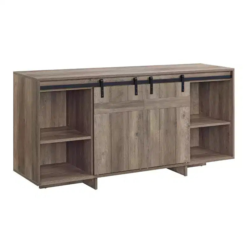 Acme Furniture Mobile TV Bellarosa da 60" per TV fino a 60" con Finitura Grigio Lavato