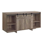 Acme Furniture Mobile TV Bellarosa da 60" per TV fino a 60" con Finitura Grigio Lavato