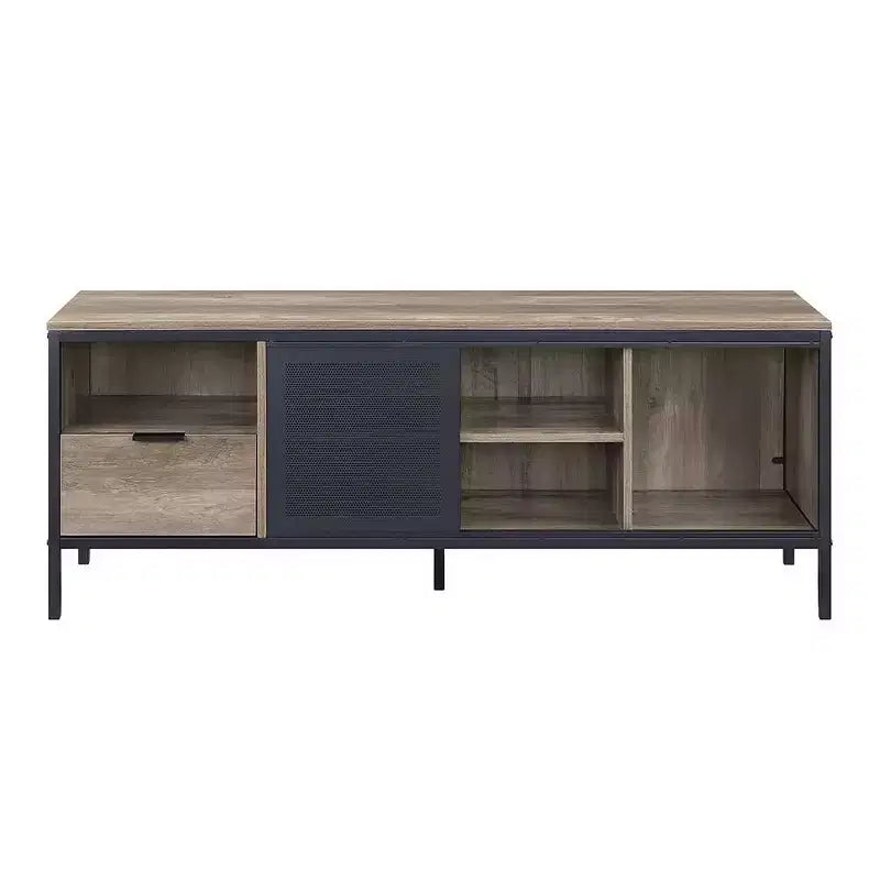 Mobile TV Acme Furniture Nantan per televisori fino a 50" Quercia Rustica/Finitura Nera