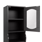 24/7 Shop At Home Jenny Armadietto con cassetto da 70,8" espresso: Mobile porta TV in stile transizionale, ripiani regolabili