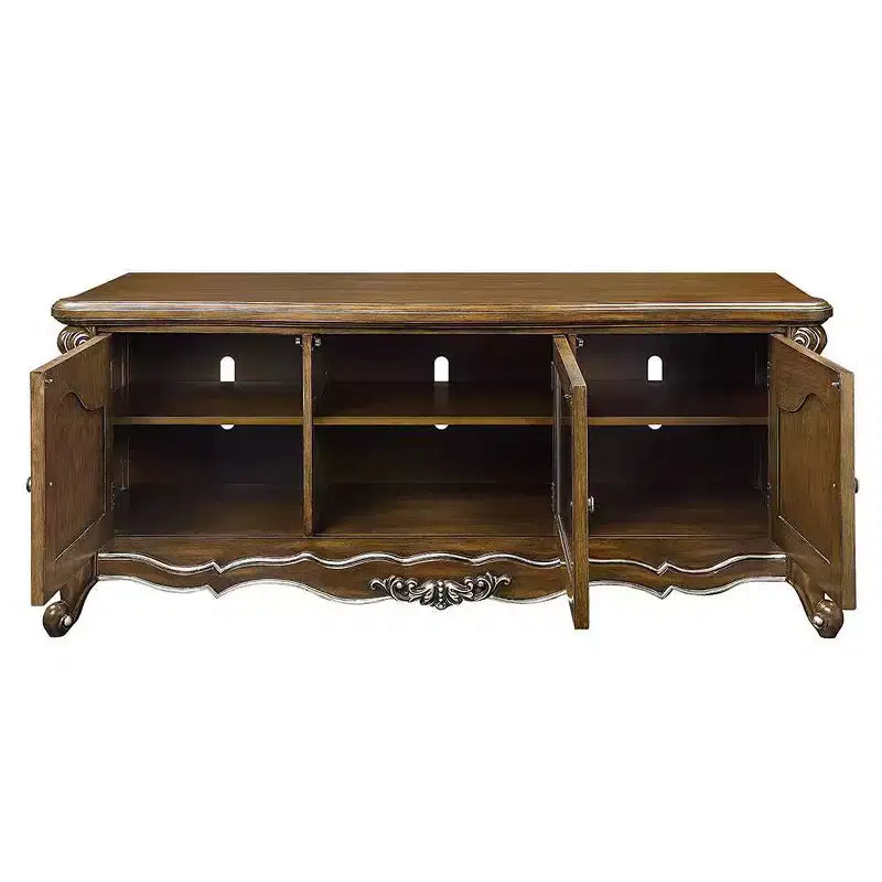 Mobile TV e consolle Latisha da 75" con finitura in rovere anticato - Acme Furniture