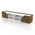 24/7 Shop At Home Kelvert Transitional Floating TV Stand for TVs up to: Wall Mount, Cable Management, Storage