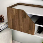24/7 Shop At Home Mobile TV Sospeso Transizionale Kelvert per TV fino a: Montaggio a Parete, Gestione Cavi, Contenitore