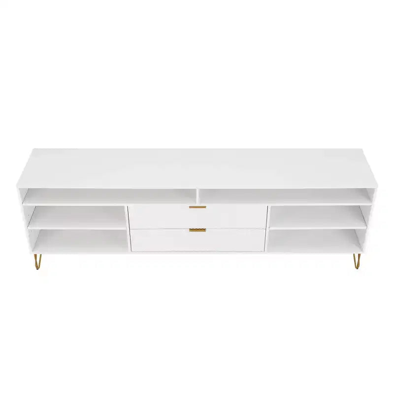 Mobile TV Manhattan Comfort 85" Dumbo per TV fino a 80", Bianco