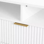 Mobile TV Manhattan Comfort 85" Dumbo per TV fino a 80", Bianco