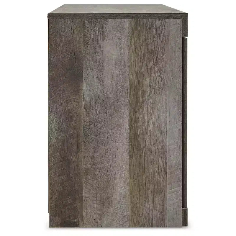 Signature Design by Ashley 60" Mobile TV Wynnlow per TV fino a 65" Marrone/Beige: Consolle Media Rustica con Gestione Cavi