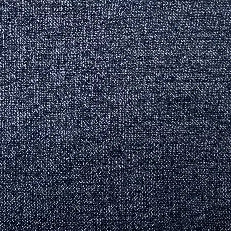Pouf poggiapiedi rivestito in tessuto blu - Threshold™ designed with Studio McGee
