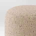 Pouf ottomano maculato beige - Room Essentials™