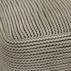Pouf da esterno/interno Bayhill Crema - WyndenHall