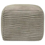 Pouf da esterno/interno Bayhill Crema - WyndenHall