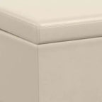 Panca Contenitore Franklin Extra Large Crema Satinata - WyndenHall
