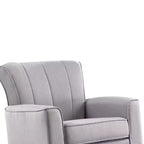 Sedia Denzell Active Sitting 34,25" in lino grigio chiaro - Acme Furniture