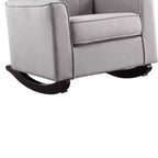 Sedia Denzell Active Sitting 34,25" in lino grigio chiaro - Acme Furniture