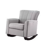 Sedia Denzell Active Sitting 34,25" in lino grigio chiaro - Acme Furniture