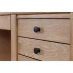 Scrivania moderna in legno con doppio piedistallo e vani portaoggetti Collezione Laurel - Martin Furniture: Mobili per ufficio, Cassetto per archivio