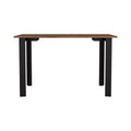 Colombo Computer Desk Brown - Boahaus: Modern Style, Adult Assembly, Scratch-Resistant Surface