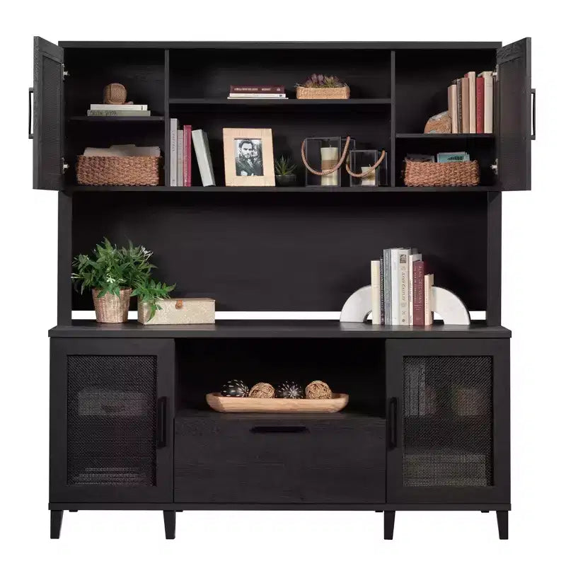 Sauder Tiffin Line Mobile con cassetti e anta Rovere Corvino