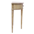 Consolle da ingresso Crestview in legno di grano di recupero - Martha Stewart: Design Demilune Vintage, Eleganza per l'Ingresso