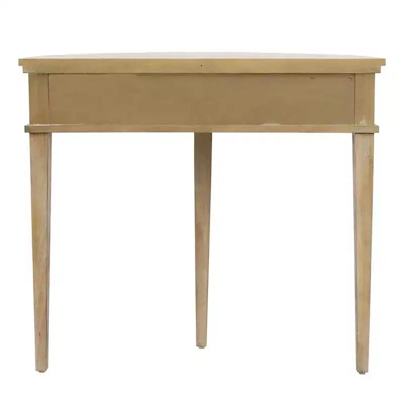 Consolle da ingresso Crestview in legno di grano di recupero - Martha Stewart: Design Demilune Vintage, Eleganza per l'Ingresso