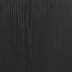 Tavolino a due cassetti in legno massiccio modello Wiley, stile Mid-Century Modern, nero - Linon: Impiallacciatura in rovere, gambe in legno di caucciù, contenitore