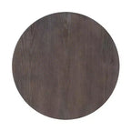 Powell 3 Pezzi Galway Legno Top e Antracite Grigio Metallo Tavolino Rotondo e Set di Tavolini d'Appoggio Marrone Antracite: Set di Mobili Rustici per Soggiorno