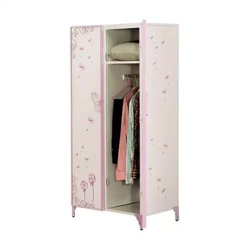 Mobile contenitore decorativo Priya II 32", bianco e lilla chiaro - Acme Furniture