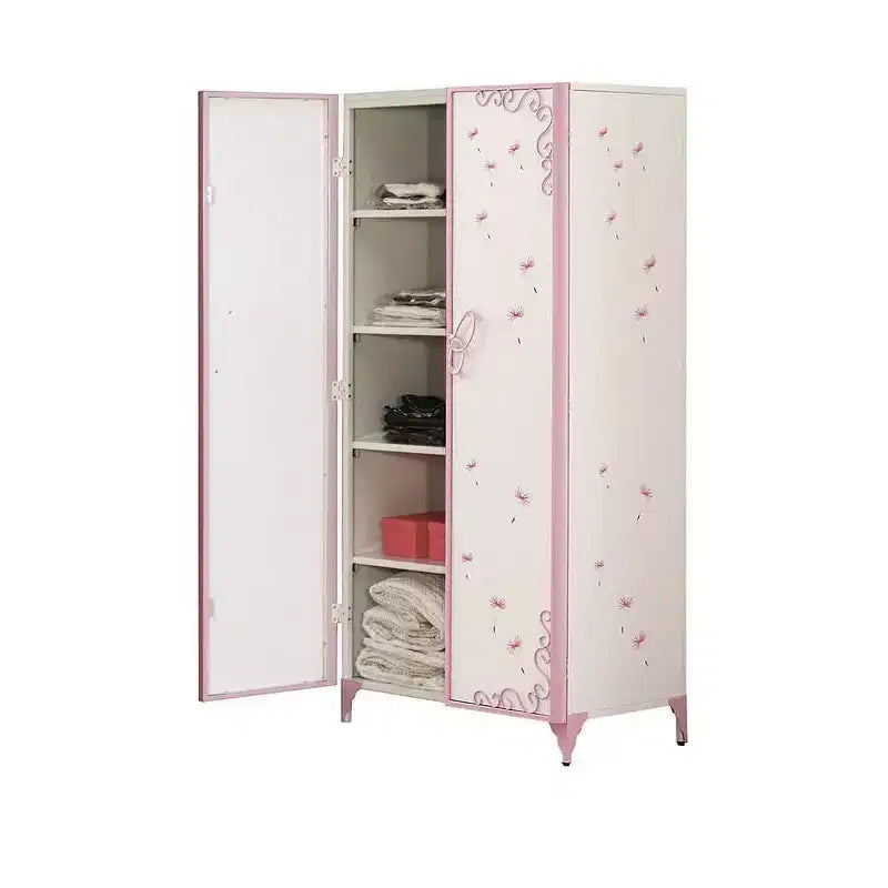 Mobile contenitore decorativo Priya II 32", bianco e lilla chiaro - Acme Furniture