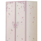 Mobile contenitore decorativo Priya II 32", bianco e lilla chiaro - Acme Furniture