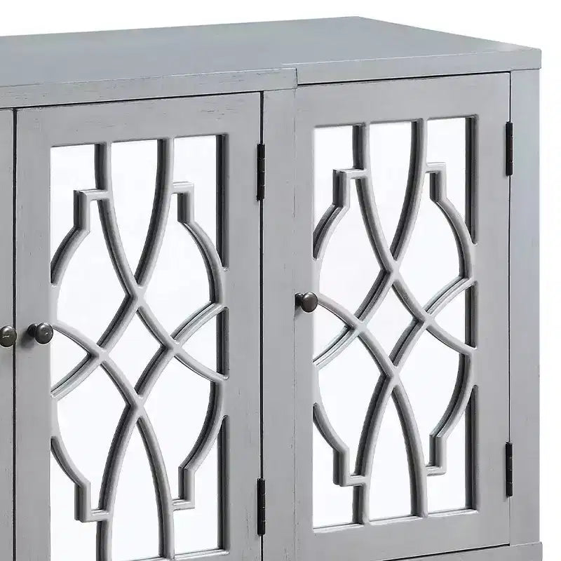 Tavolino Magdi 60" con finitura grigio anticato - Acme Furniture