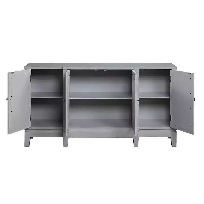 Tavolino Magdi 60" con finitura grigio anticato - Acme Furniture