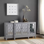 Tavolino Magdi 60" con finitura grigio anticato - Acme Furniture