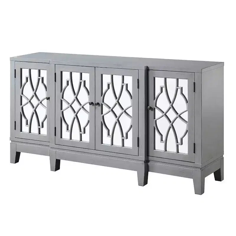 Tavolino Magdi 60" con finitura grigio anticato - Acme Furniture