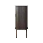 Mobile decorativo a 2 ante con altezza di 72 cm Storied Home Oak: in legno di gomma e MDF, nessun assemblaggio richiesto