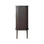 Mobile decorativo a 2 ante con altezza di 72 cm Storied Home Oak: in legno di gomma e MDF, nessun assemblaggio richiesto