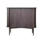 Mobile decorativo a 2 ante con altezza di 72 cm Storied Home Oak: in legno di gomma e MDF, nessun assemblaggio richiesto