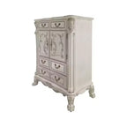 Acme Furniture 42" Dresden II Cassetti Decorativi per Contenimento Finitura Bianco Osso: Cassettiera a 5 Cassetti, Composito di Legno, Nessun Montaggio Richiesto