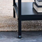 Household Essentials Tavolo consolle Bungalow nero