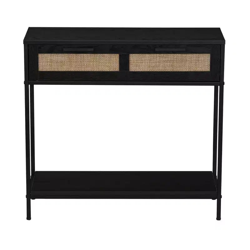 Household Essentials Tavolo consolle Bungalow nero