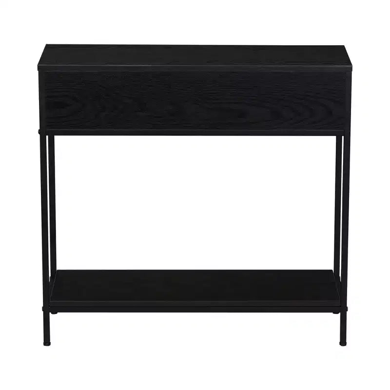 Household Essentials Tavolo consolle Bungalow nero