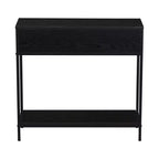 Household Essentials Tavolo consolle Bungalow nero
