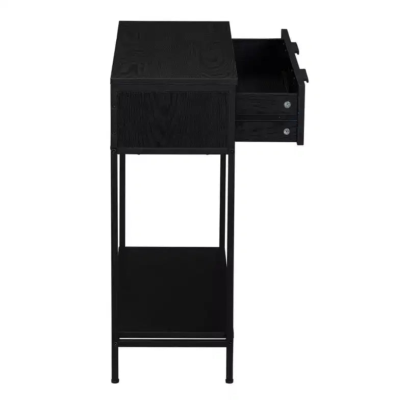 Household Essentials Tavolo consolle Bungalow nero