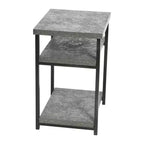Household Essentials Jamestown Tavolino Rettangolare Grigio