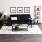 Household Essentials Jamestown Tavolino Rettangolare Grigio
