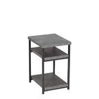 Household Essentials Jamestown Tavolino Rettangolare Grigio