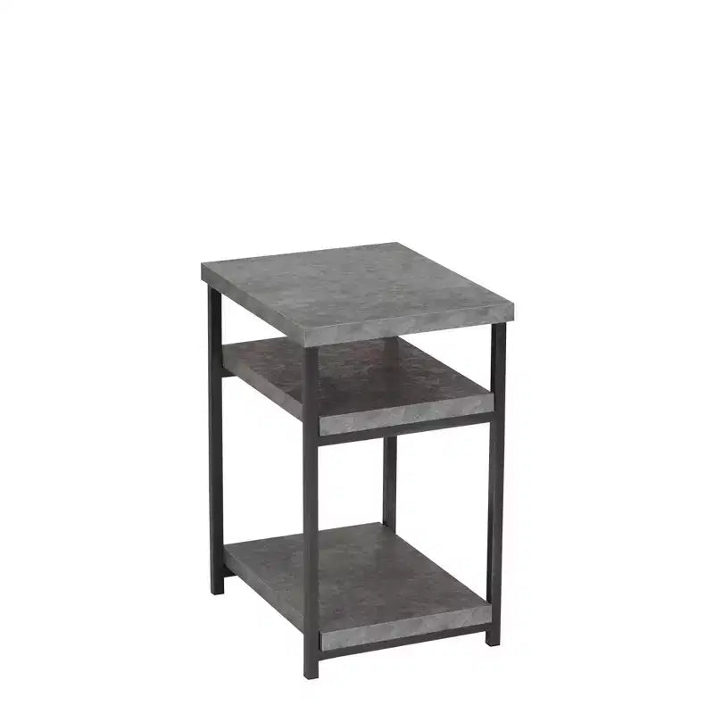 Household Essentials Jamestown Tavolino Rettangolare Grigio