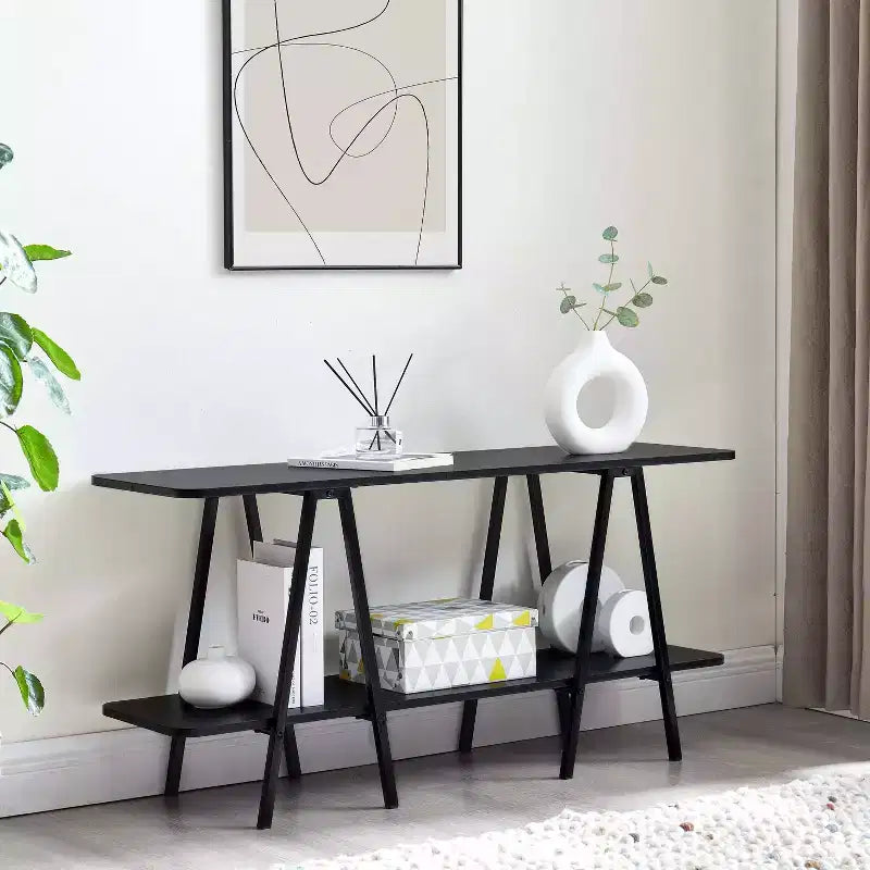 Manhattan Comfort Madia moderna Celine da 47,24" nera
